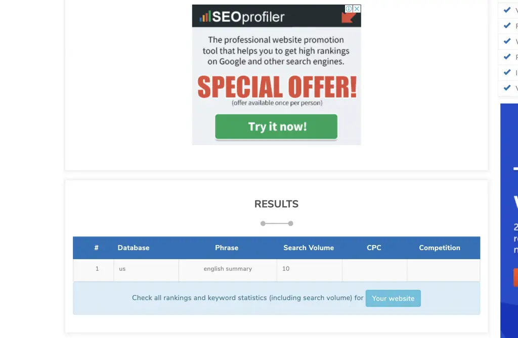 5 Best Free Keyword Volume Checker Tools 3 Screenshot 2020 09 14 at 17.46.43