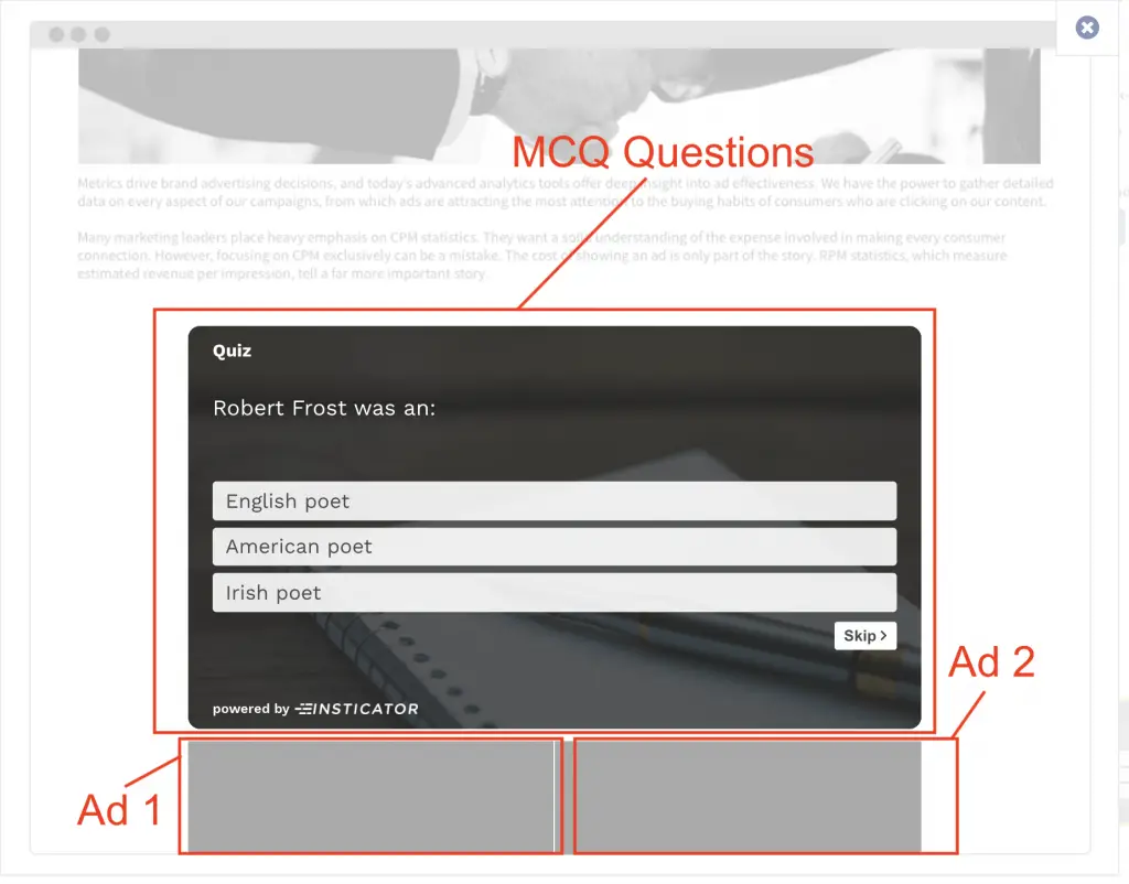 6 Best CPM Ad Networks for Small Publishers & New Bloggers in 2021 7 Insticator Ads with Widgets