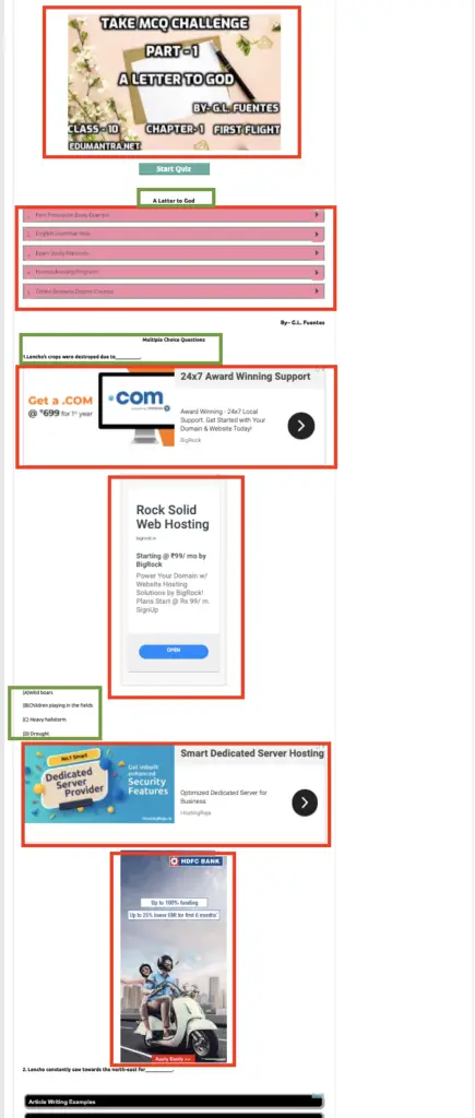 Google December Core Update 2020; 5 Key Takeaways 4 Too many ads