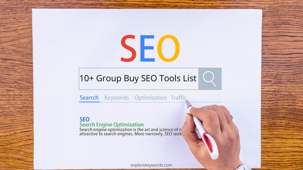10+ Group Buy SEO Tools List