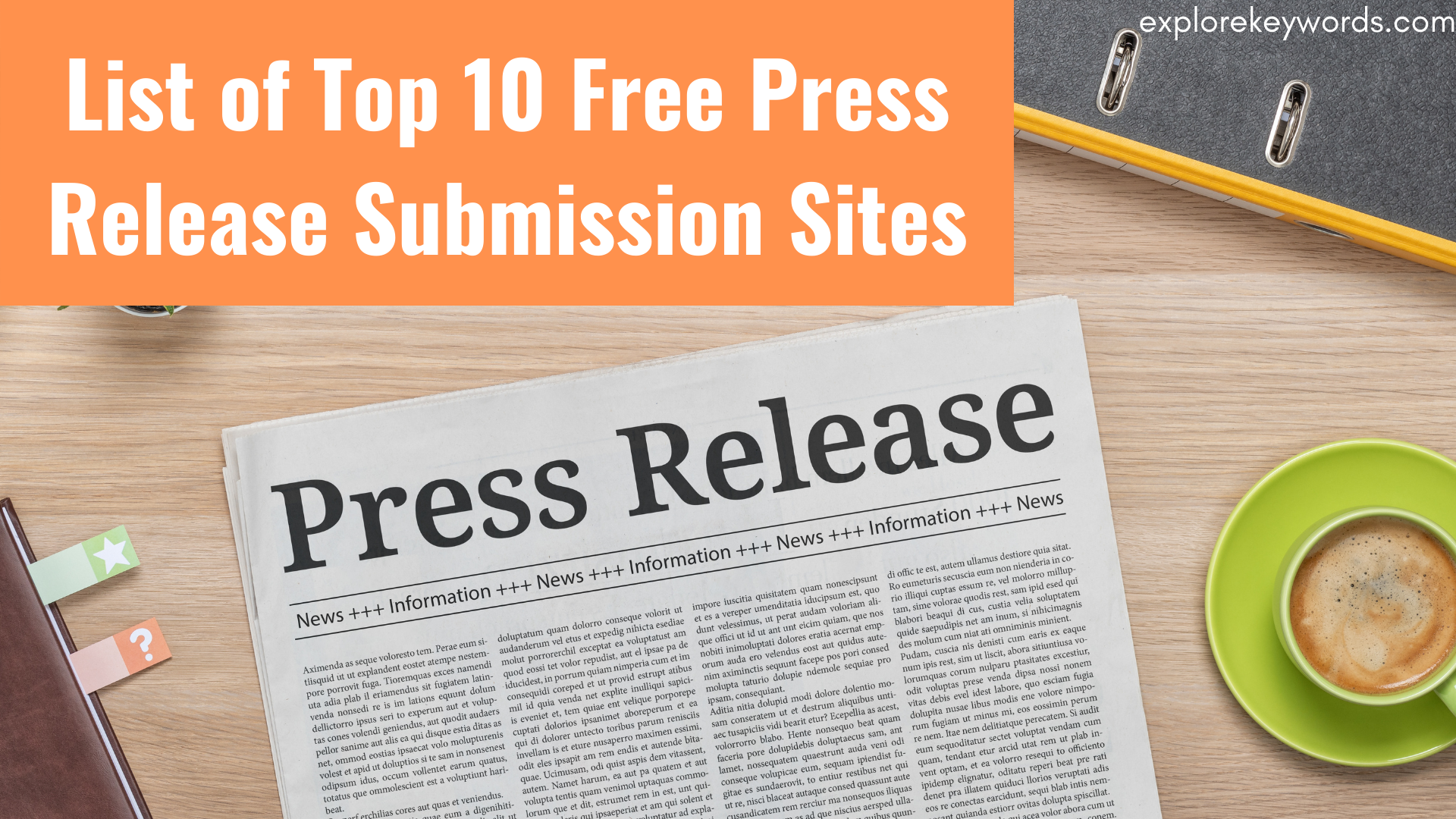 List of Top 10 Free Press Release Submission Sites