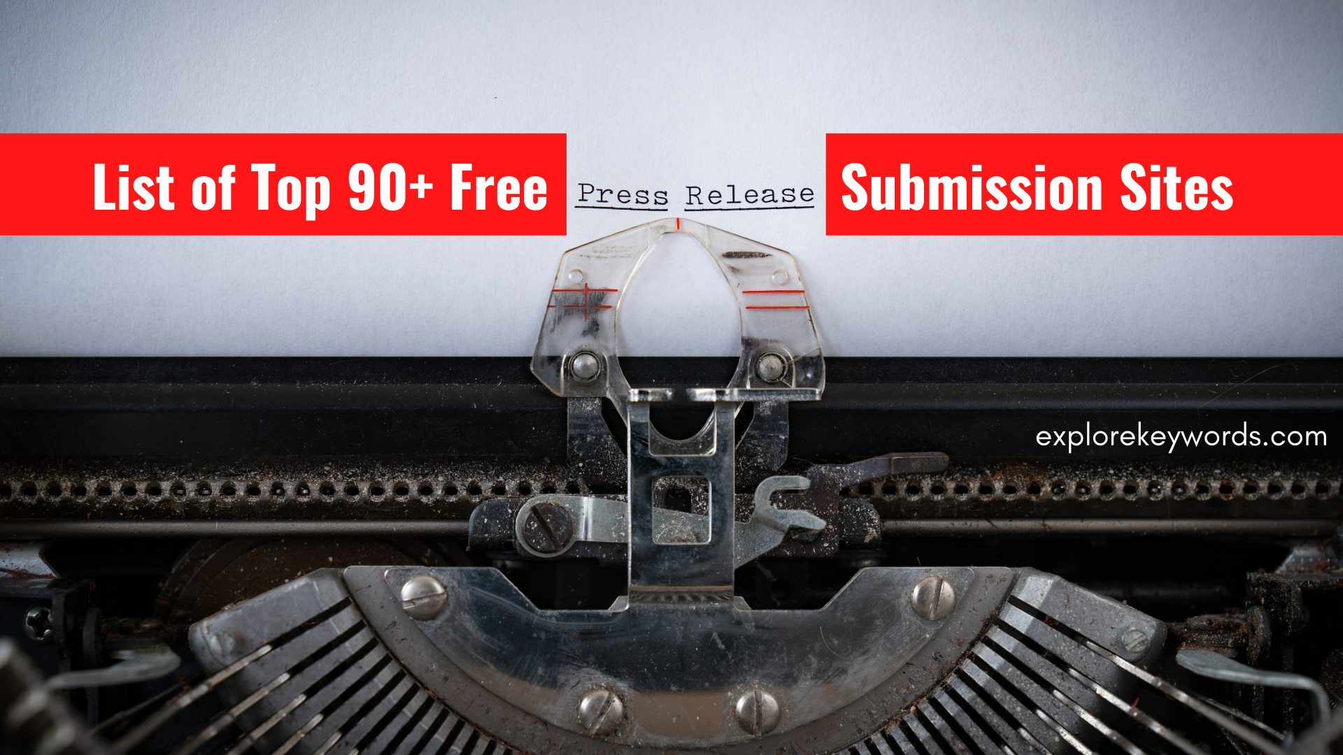Top Best Free High DR:Da Press Release Submission Websites