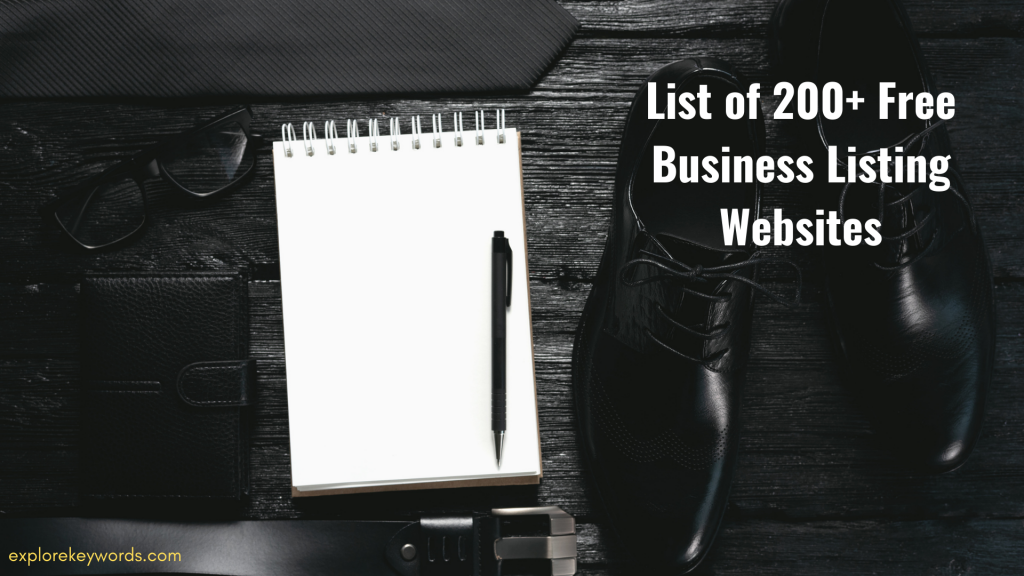 List of 200+ Free Business Listing Websites for SEO
