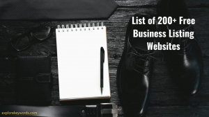 Read more about the article List of 200+ Free Business Listing Websites for SEO