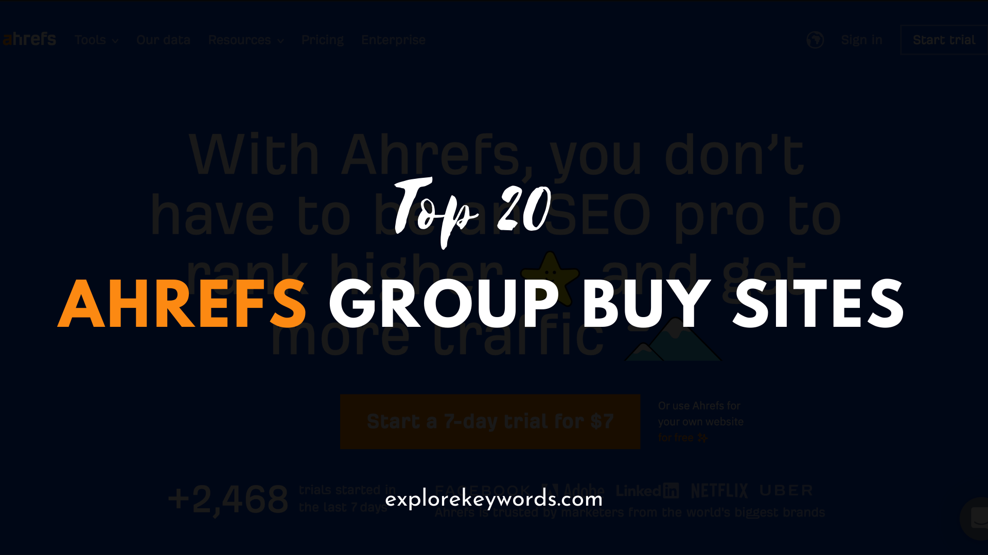 Read more about the article 20 Best & Cheap ahrefs Group Buy Seo Tools Sites in India